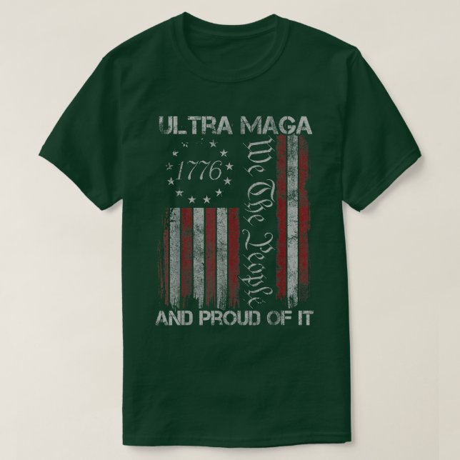 Camiseta Ultra Maga Nós Somos As Pessoas E Orgulhosos De TI (Frente do Design)