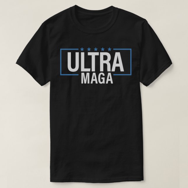 Camiseta Ultra MAGA Pro American Pro Freedom UltraMAGA Ultr (Frente do Design)