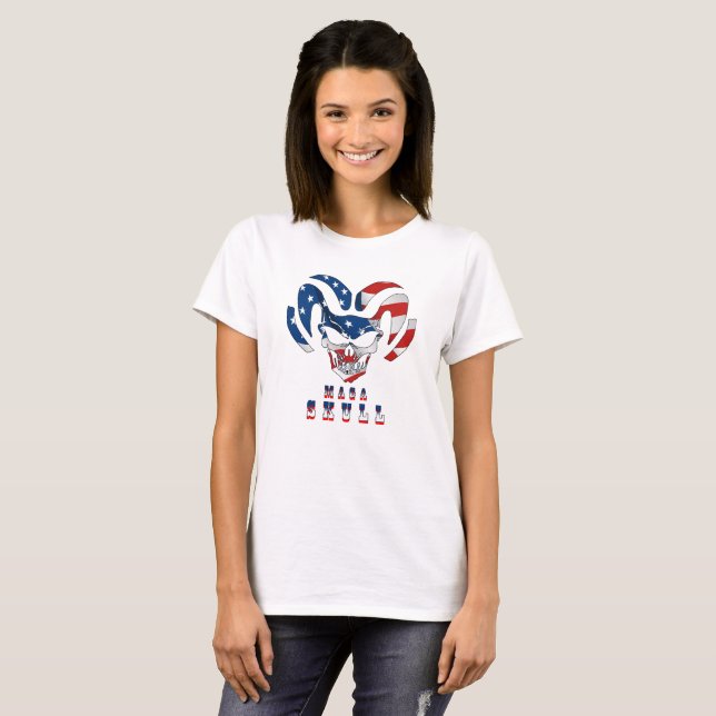 Camiseta Ultra Maga Skull | Mulheres (Frente Completa)