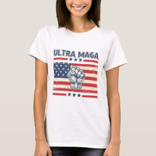 Camiseta Ultra MAGA T-Shirt - Donald Trump Patriótico