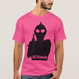 Camiseta ULTRAMAN Black retrô vintage