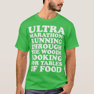 Camiseta Ultramarathon Definition Atravessando a floresta