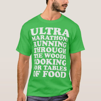 Camiseta Ultramarathon Definition Atravessando a floresta