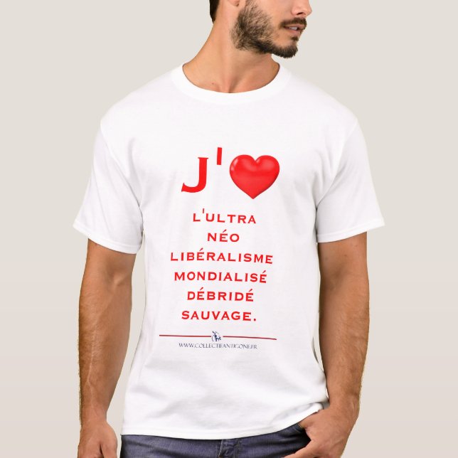 Camiseta ultranéolibéralismo (Frente)