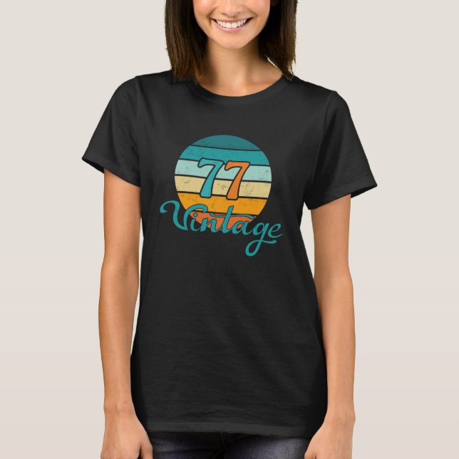 Camiseta Ultrassagem do Sunset 77 Vintage (Frente)