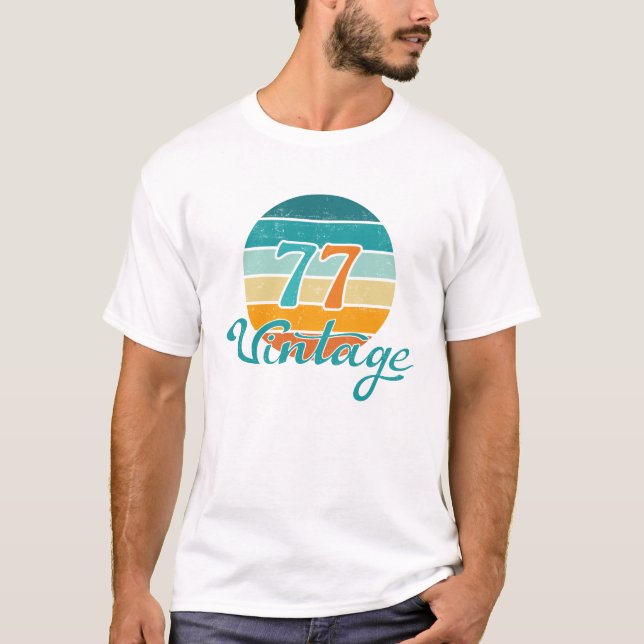 Camiseta Ultrassagem do Sunset 77 Vintage (Frente)