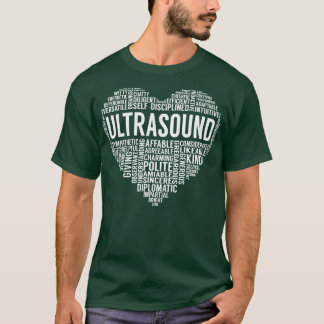 Camiseta Ultrassom Coração