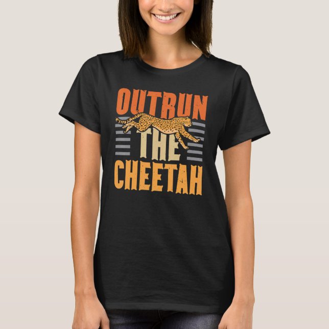 Camiseta Ulun, Zookeeper Selvagem De Cheetah (Frente)