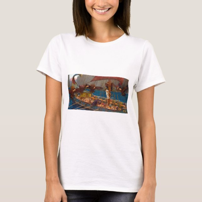 Camiseta Ulysses e as sirenes (Frente)