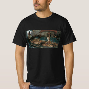 Camiseta Ulysses e as sirenes pelo Waterhouse de JW