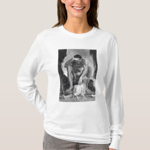 Camiseta Ulysses que escapa de Polyphemus os Cyclops