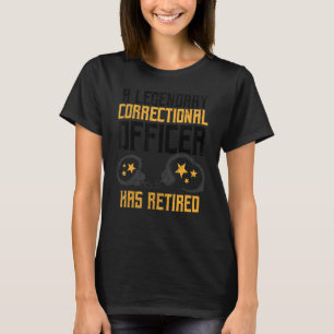 Camiseta Um Agente Correto Legendário Se Aposentou