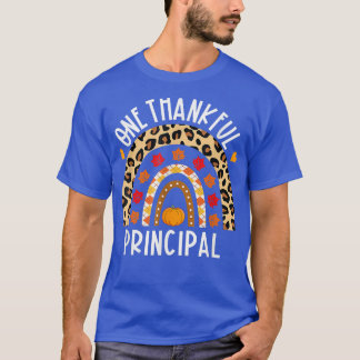 Camiseta Um agradecido diretor Leopard Rainbow Thankdon