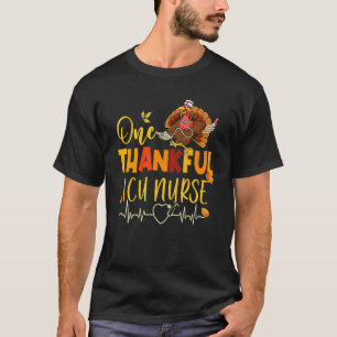 Camiseta Um agradecido enfermeiro da UTI Turquia Stethoscop