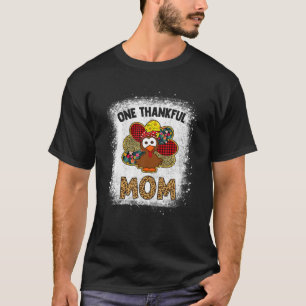 Camiseta Um agradecido Mama Bleach Turquia Leopard Thankdon