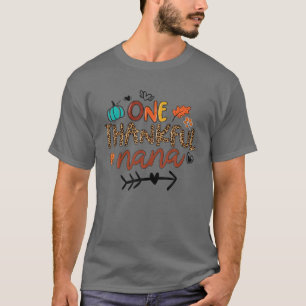 Camiseta Um agradecido Nana Leopard Pumpkin Caiu Graças