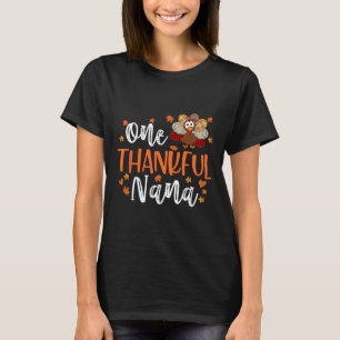 Camiseta Um agradecimento à família de Ação de Graças de Na