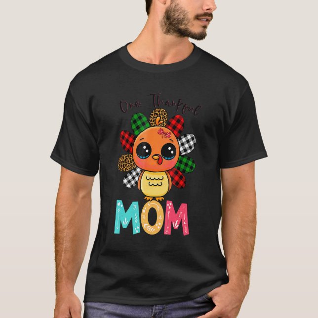Camiseta Um agradecimento à Mãe Turca, Dia de Ação de Graça (Frente)