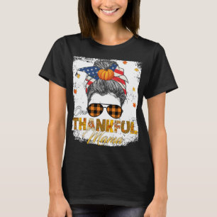 Camiseta Um agradecimento à mamãe Engraçada Mensagem Bun Pu