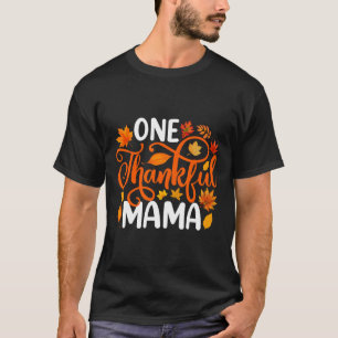 Camiseta Um agradecimento à mamãe Engraçado Queda de outono