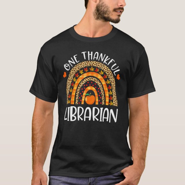 Camiseta Um agradecimento da Bibliotecária do Arco-Íris (Frente)