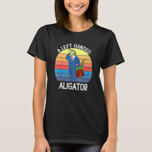 Camiseta Um Alligador De Litigador De Esquerda Lef