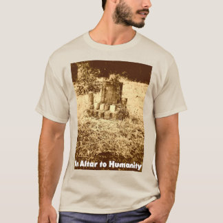 Camiseta Um Altar Para a Humanidade