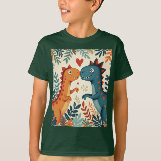 Camiseta um amante dinossauro T-Shirt