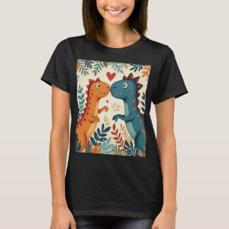 Camiseta um amante dinossauro T-Shirt