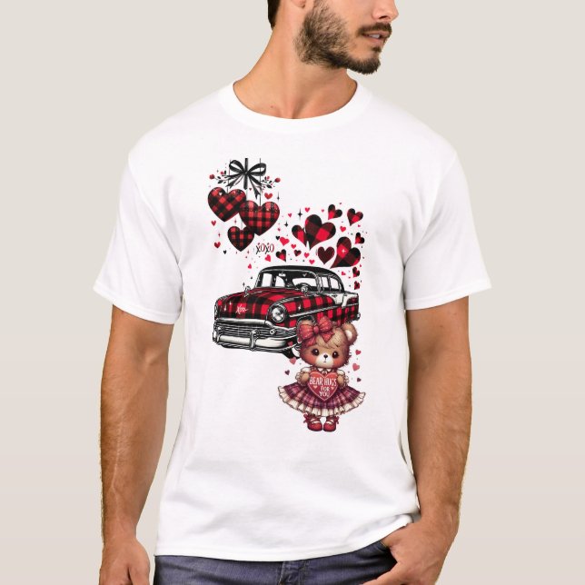 CAMISETA UM AMOR CLÁSSICO DE VALENTINE PARA VOCÊ 2 (Frente)