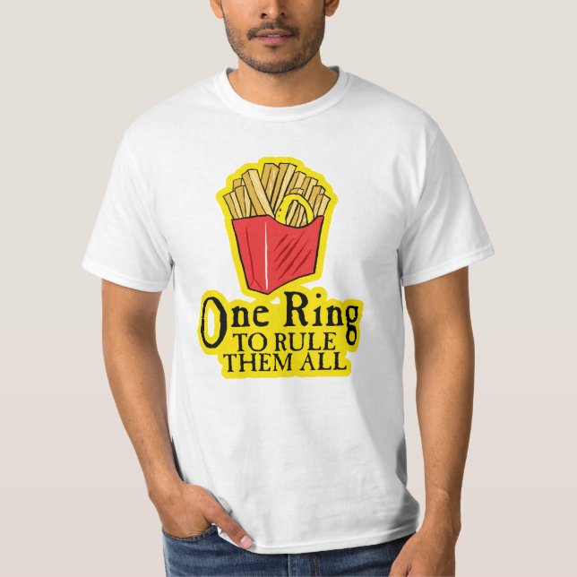 Camiseta Um Anel Para Ordená-Los A Todos (Frente)
