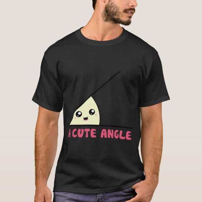 Camiseta Um Ângulo Agudo Fofo vintage (Frente)