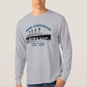Camiseta Um aniversário de naufrágio titânico de 100 ano