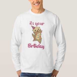 Camiseta Um Aniversário Mais Longo Deseja Uma Óbvia Feliz