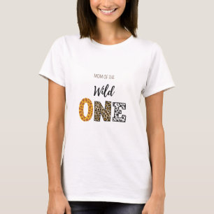 Camiseta Um aniversário selvagem mãe