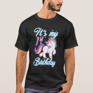 Camiseta Um Ano De Fábrica De Unicórnio, É O Meu primeir