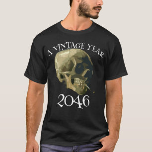 Camiseta Um Ano Vintage 2046 2024 2025 2026 2027 2028 2029 