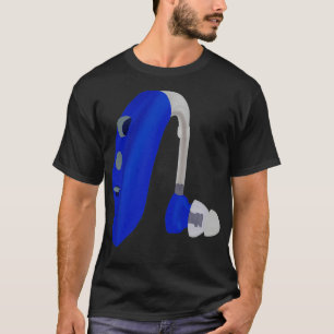Camiseta Um aparelho auditivo azul