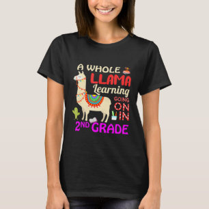 Camiseta Um aprendizado de lhama inteiro acontecendo na vol
