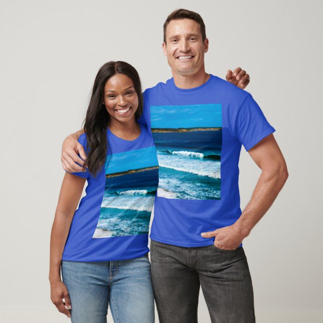Camiseta Um Ar Fresco No Mar, (Unissex)