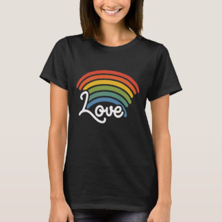 Camiseta Um arco-íris do amor