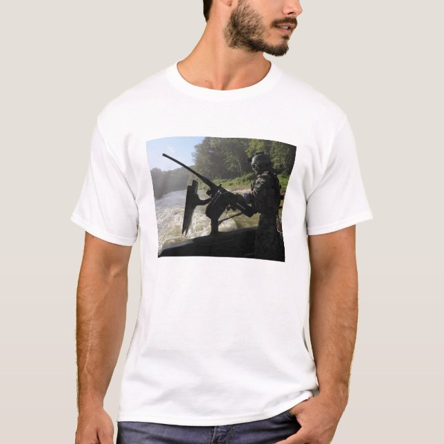 Camiseta Um artesanato de guerra especial (Frente)