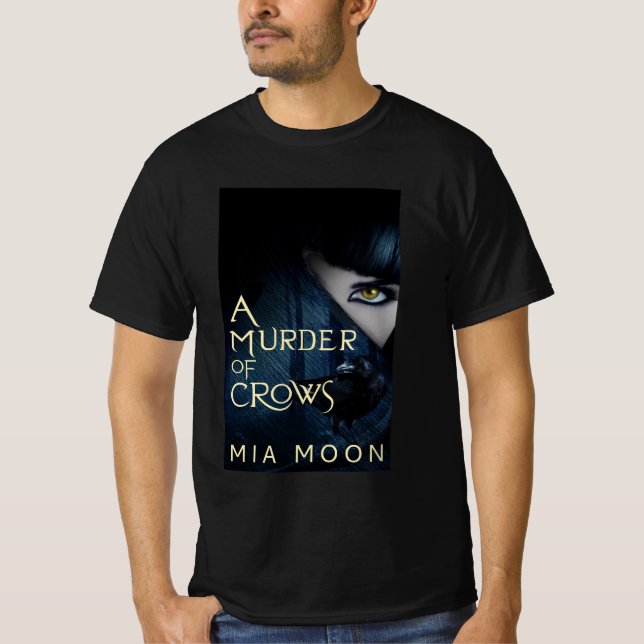 Camiseta Um Assassinato de Corvos (Frente)