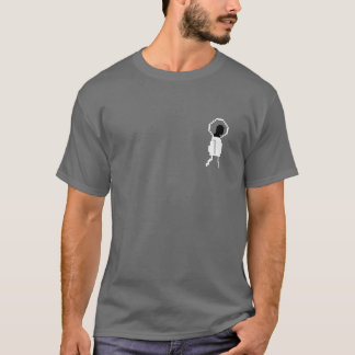 Camiseta Um astronauta pequeno