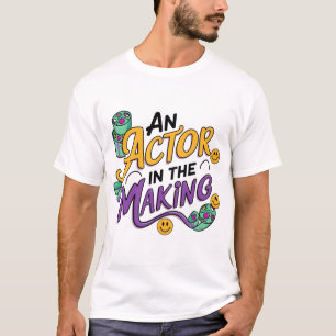 Camiseta Um ator no fazer