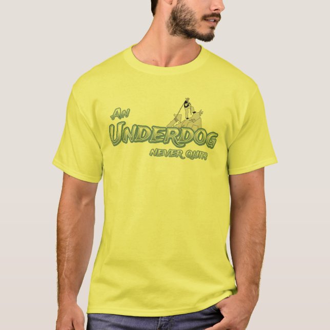 Camiseta Um azarão nunca desiste (Frente)