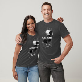 Camiseta Um bando de pombos vigiando de forma surreal f*den