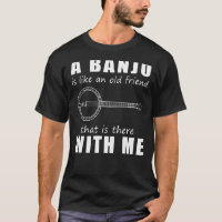 Um Banjo É Como Um Velho Amigo Que Está Com M