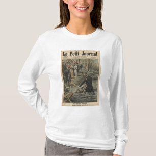 Camiseta Um baptismo adventista no La Marne