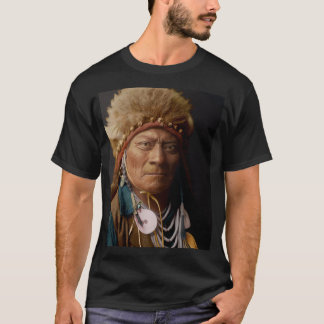 Camiseta Um bastão azul